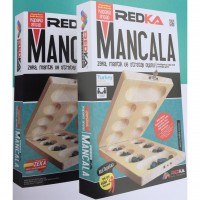 Kapaklı Ahşap Mancala Oyunu