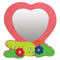 KALPLİ LAVABO AYNASI 55*49 CM