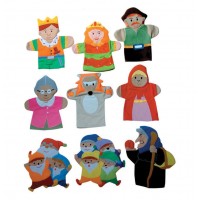 Masal Kahramanları Kukla Seti 9'lu