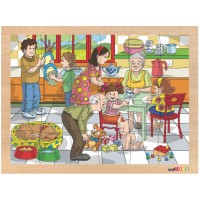 AİLEM AHŞAP PUZZLE