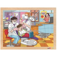 AHŞAP DİŞÇİ PUZZLE