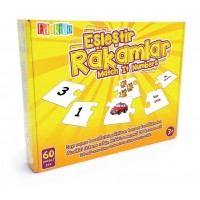 EŞLEŞTİR RAKAMLAR MUKAVVA PUZZLE