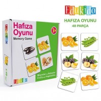 HAFIZA OYUNU MEYVELER SEBZELER