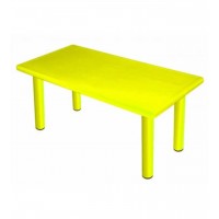 PLASTİK MASA METAL AYAKLI (SARI )