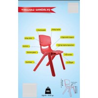 ANAOKULU KREŞ SANDALYES 35 CM JUMBO 2,20 gr