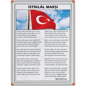 İSTİKLAL MARŞI 50*70