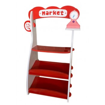 anaokulu kreş ahşap manav market