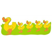 ÖRDEK AİLESİ ASKILIK 60*140