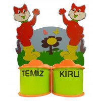 ÇİZMELİ KEDİ GALOŞLUK 90*70 CM
